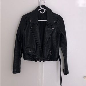 Joe’s Jeans Faux Leather Moto Jacket